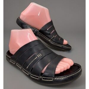 Dr. Martens Black Leather Sandals
